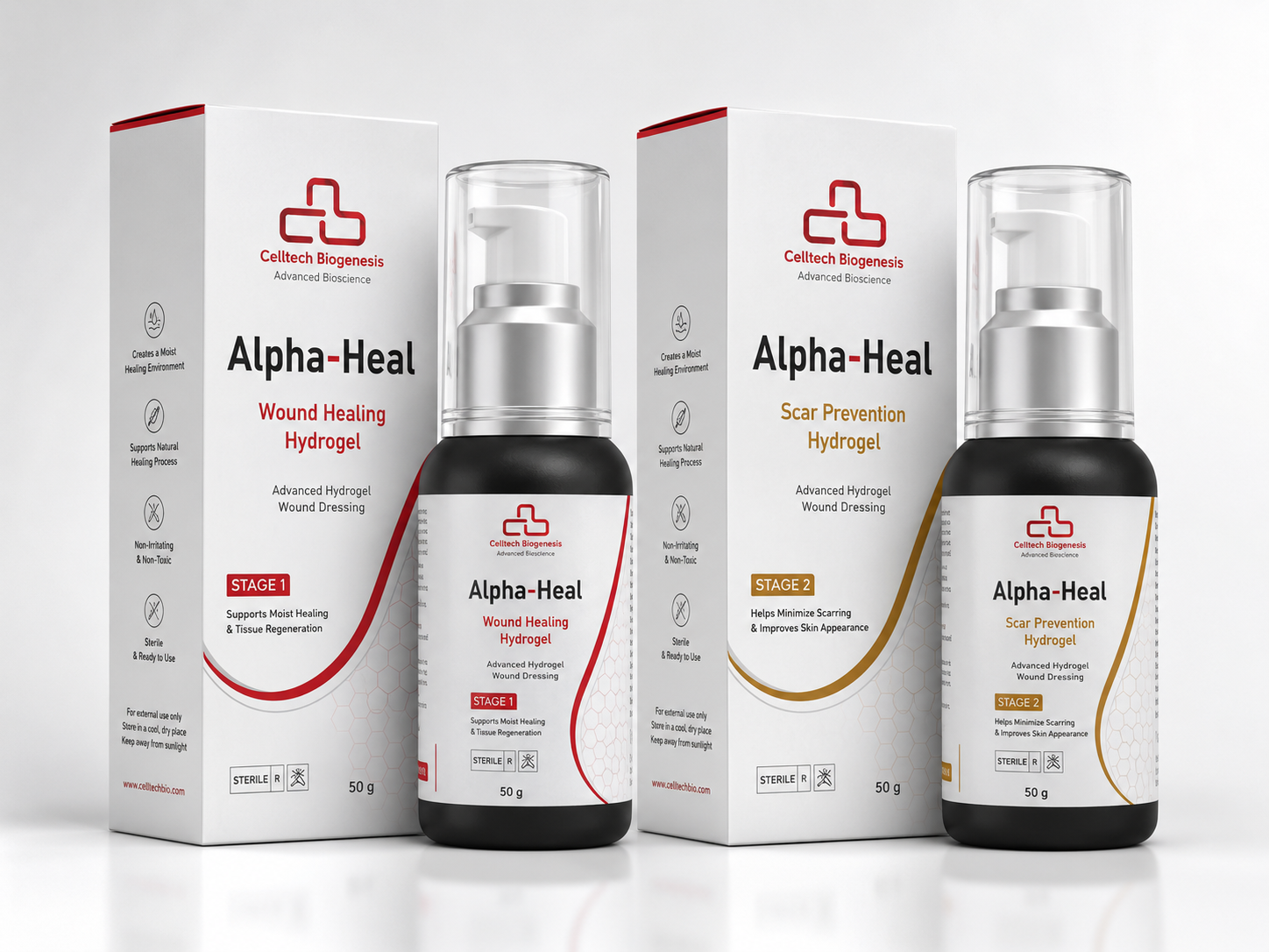Alpha-Heal Hydrogel